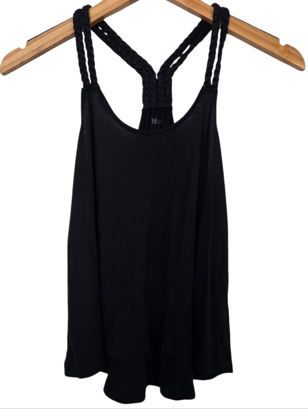 ๐ค Mudd Braided Strap Swing Tank Top | Size Small | Flowy Racerback Cami - Picture 2 of 5